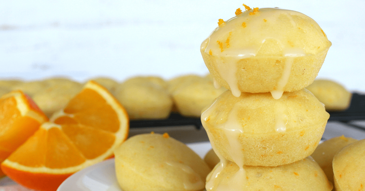 Creamsicle Pancake Bites