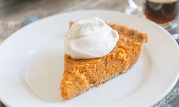 Sweet Potato Pie with Maple Whipped Cream